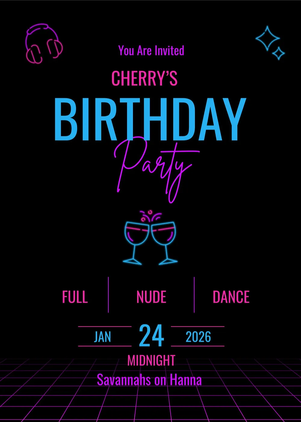 CHERRY'S BIRTHDAY PARTY