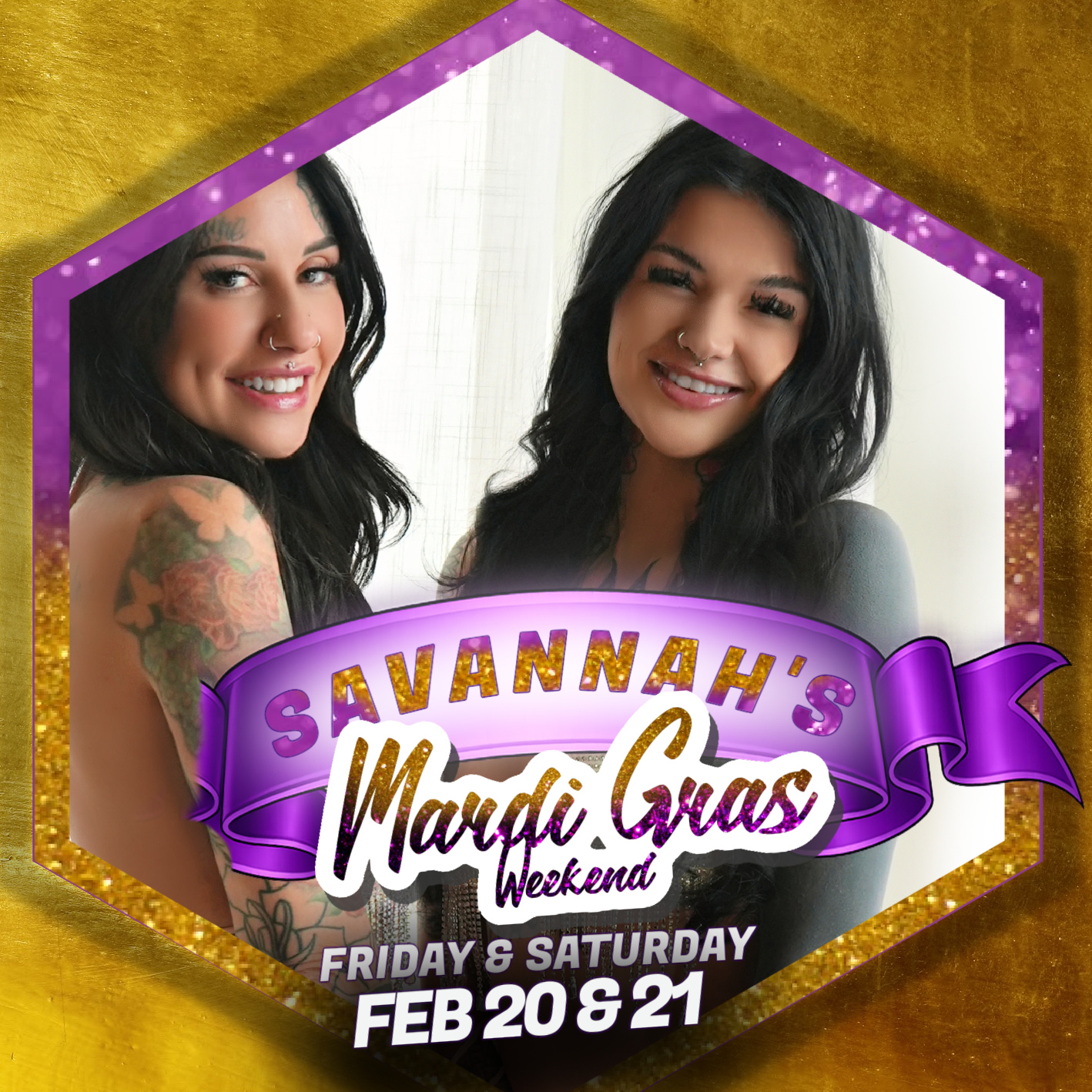 MARDI GRAS WEEKEND AT SAVANNAH'S